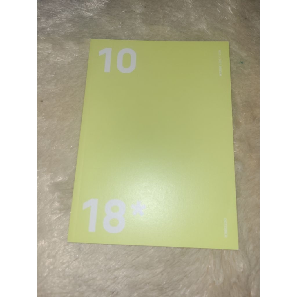 

nct diary buku note book tanggal season greeting 2018