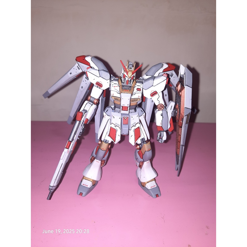 2nd bekas HG 1/144 hi nu gundam custom painted