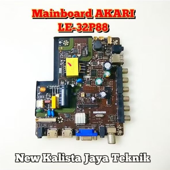 MAINBOARD TV AKARI LE 32P88 ORIGINAL TP.V56.PB816 MB AKARI 32P88 MOTHERBOARD TV LE-32P88 MB 32P88 ME