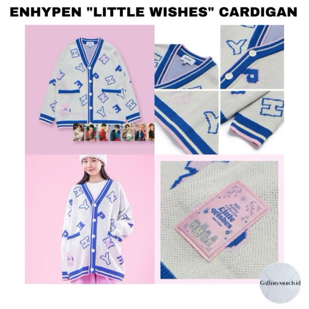 Little Wishes Cardigan (Ivory) Enhypen