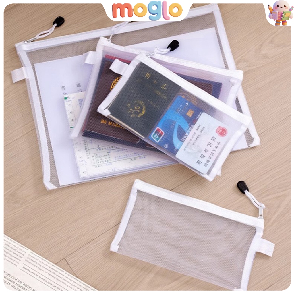 

Tas Dokumen Transparan A4 [Siswa/Kantor]! Resleting, File Jaring, Penyimpanan Bahan Belajar & Rumah Tangga Zipper Bag / Tempat Pensil / Zipper Map / Tas Kosmetik / Kotak Pensil / Tas Jaring Resleting / Pouch Makeup