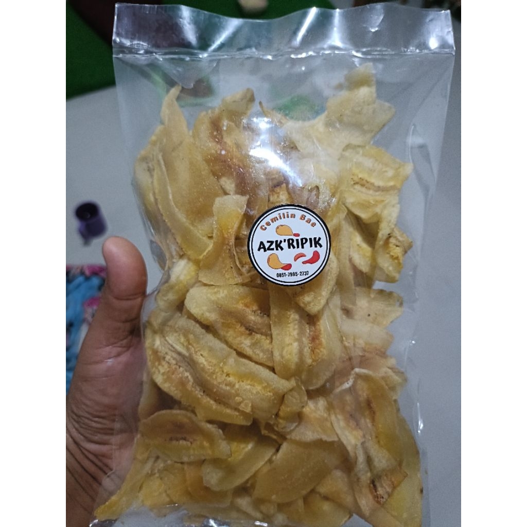 

KRIPIK PISANG KRIUK ASIN GURIH RENYAH 1KG