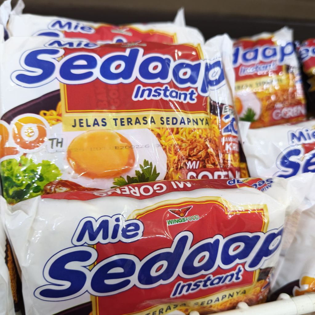 

Mie Sedaap Goreng kemasan 90gr