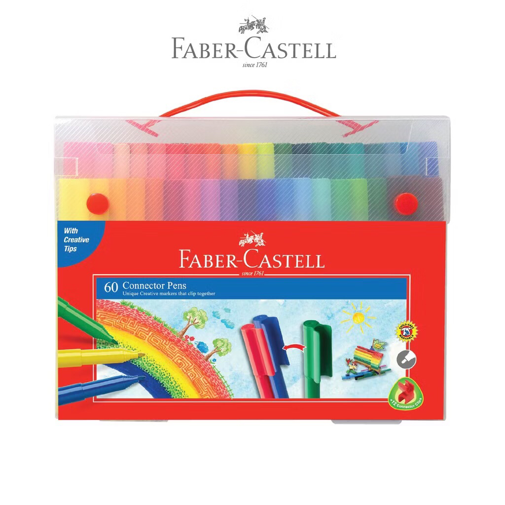 

Faber-Castell Spidol Warna Marker Connector Pen 60
