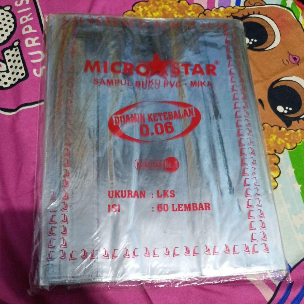 

SAMPUL PLASTIK UKURAN LKS