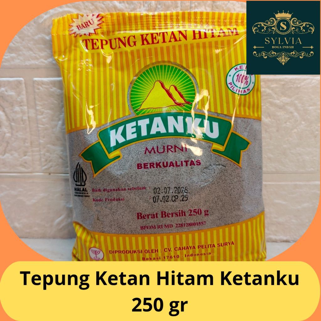 

Tepung Ketan Hitam Cap Ketanku 250 gr