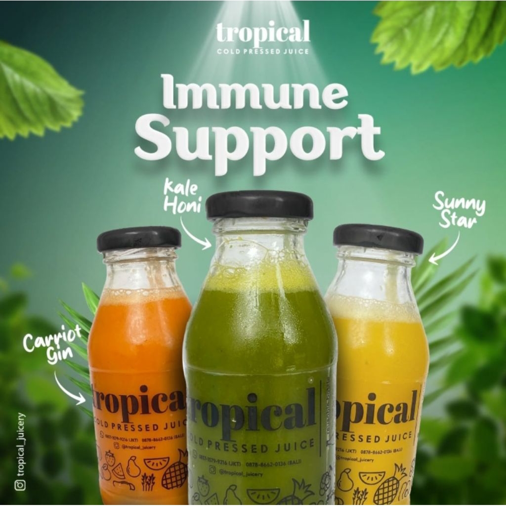 

Paket Immune Support (Cold Pressed Juice)