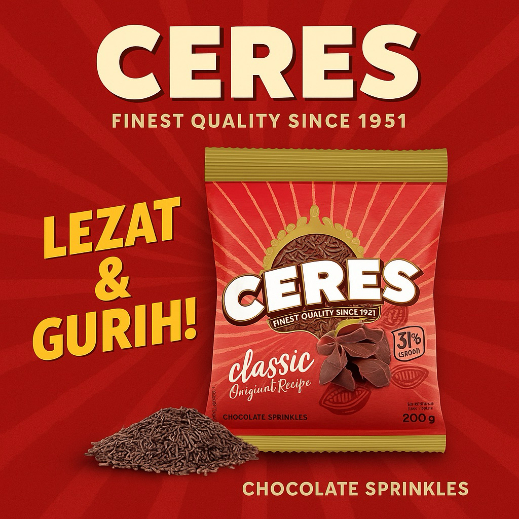 

CERES Classic Cokelat Meises 200g – Rasa Premium, Lumer di Lidah!
