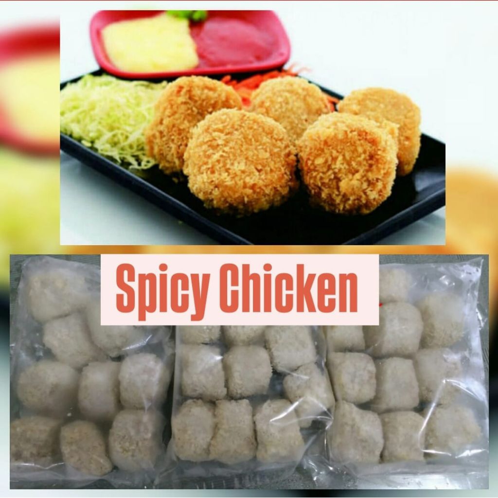 

Spicy Chicken,isi 10bj-Frozen Food - Frozen Bento