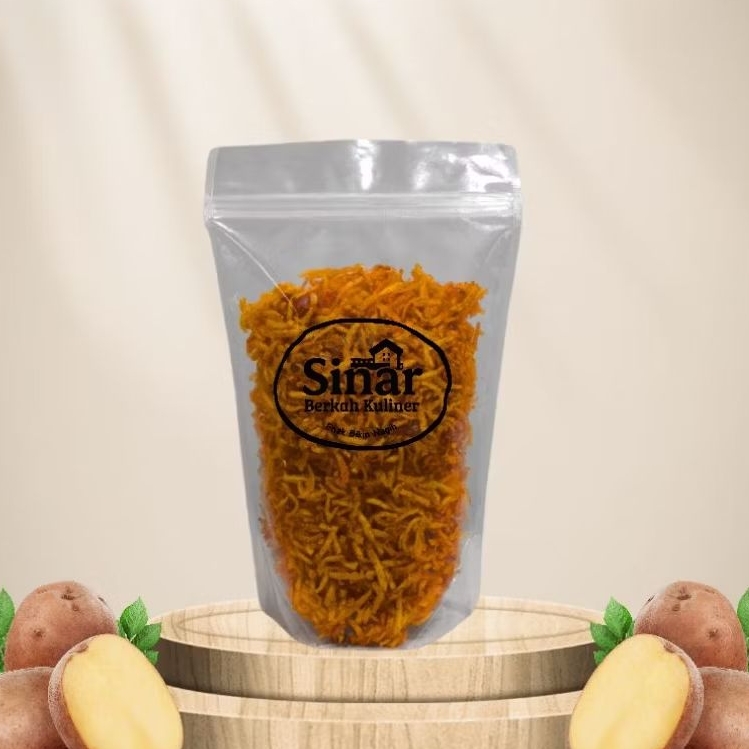 

KEMASAN 250 Gram SINAR KENTANG MUSTOFA Rasa Pedas Manis Balado