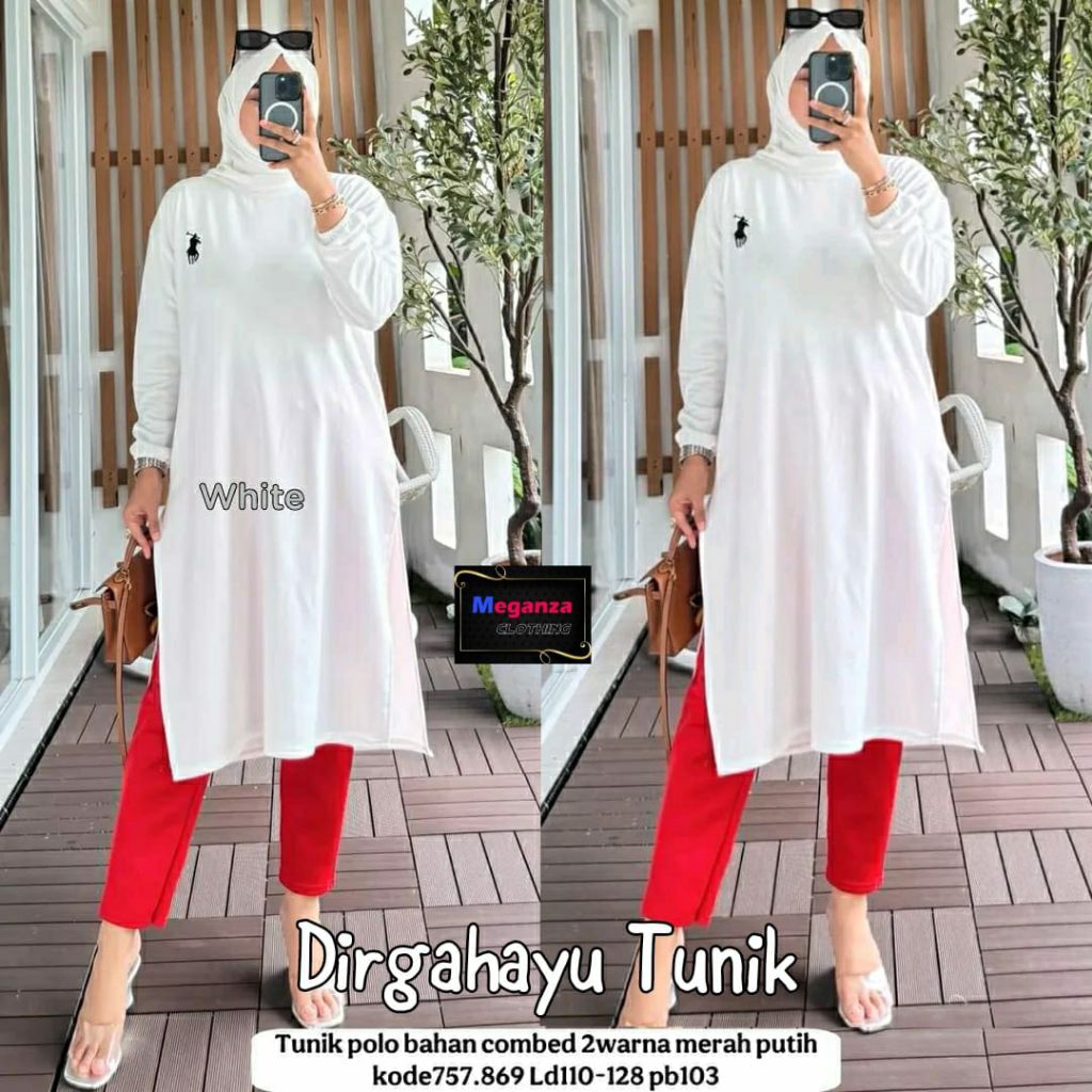 Dirgahayu tunik// tunik merah putih