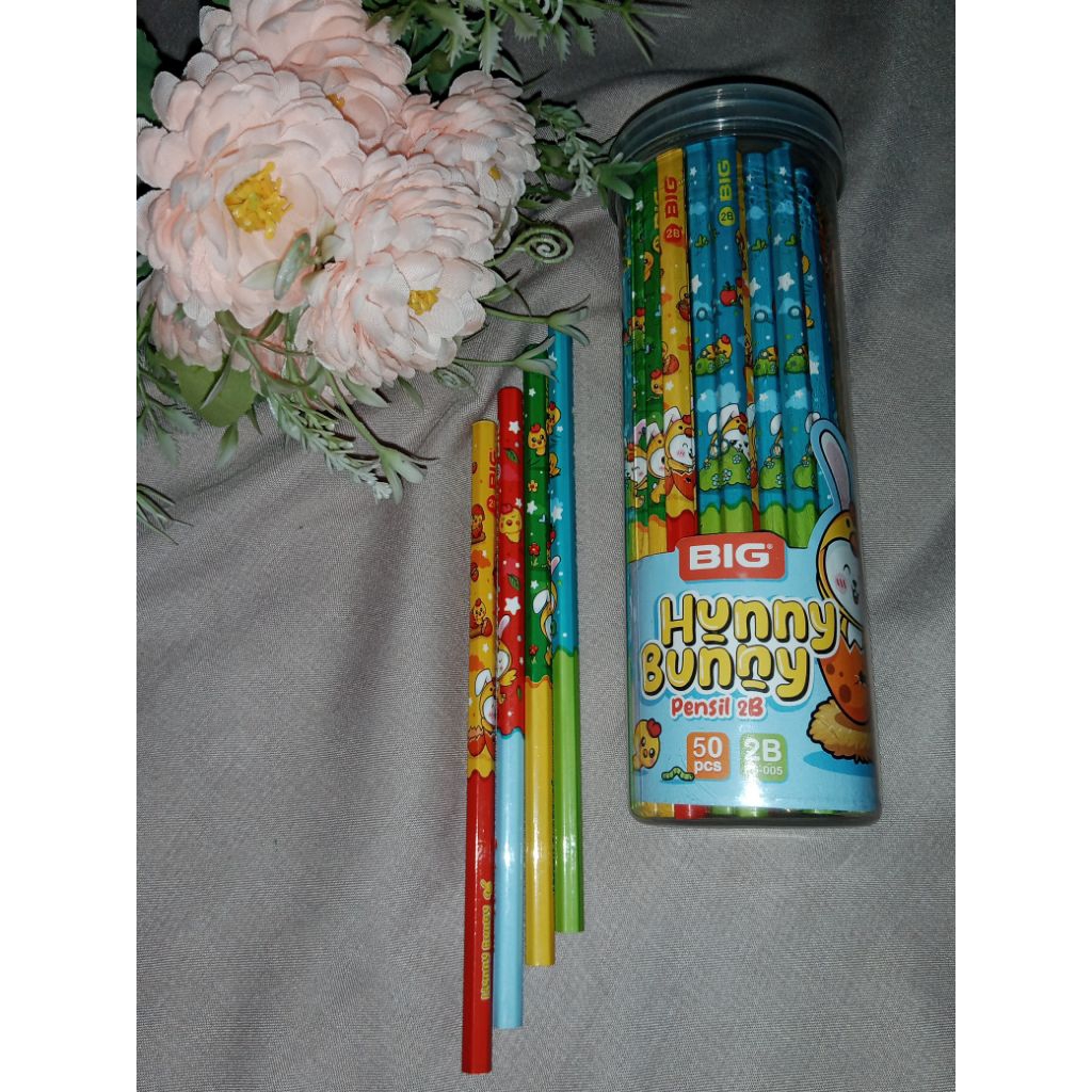 

Pensil 2B BIG Karakter (Hunny Bunny) Random.