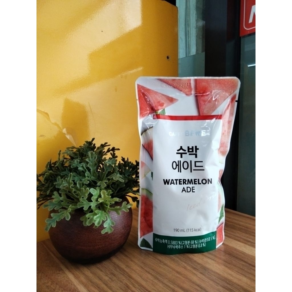 

caffe bene watermelon ice drink 190ml
