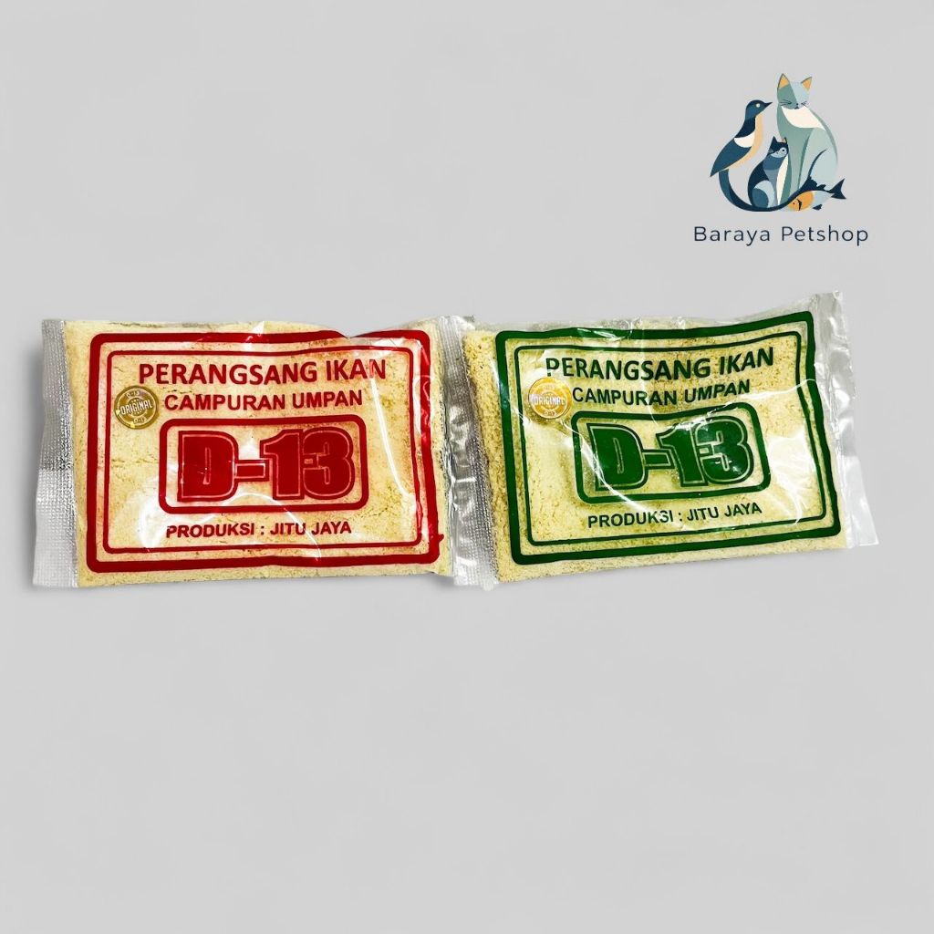 Campuran Umpan Pelet PERANGSANG IKAN D-13 / Pelet D 13 Mancing Pancing