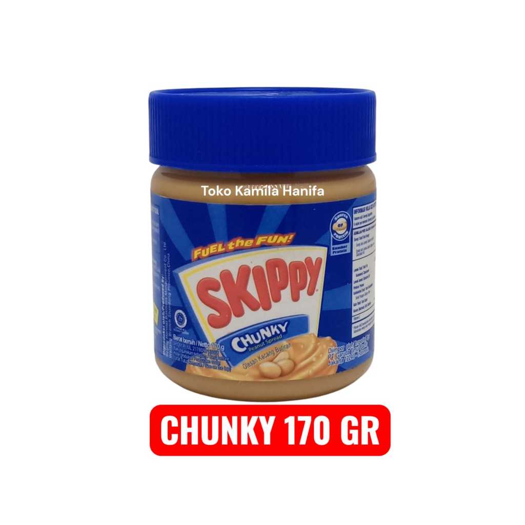 

Skippy Jam Chunky Peanut Butter 170 gr