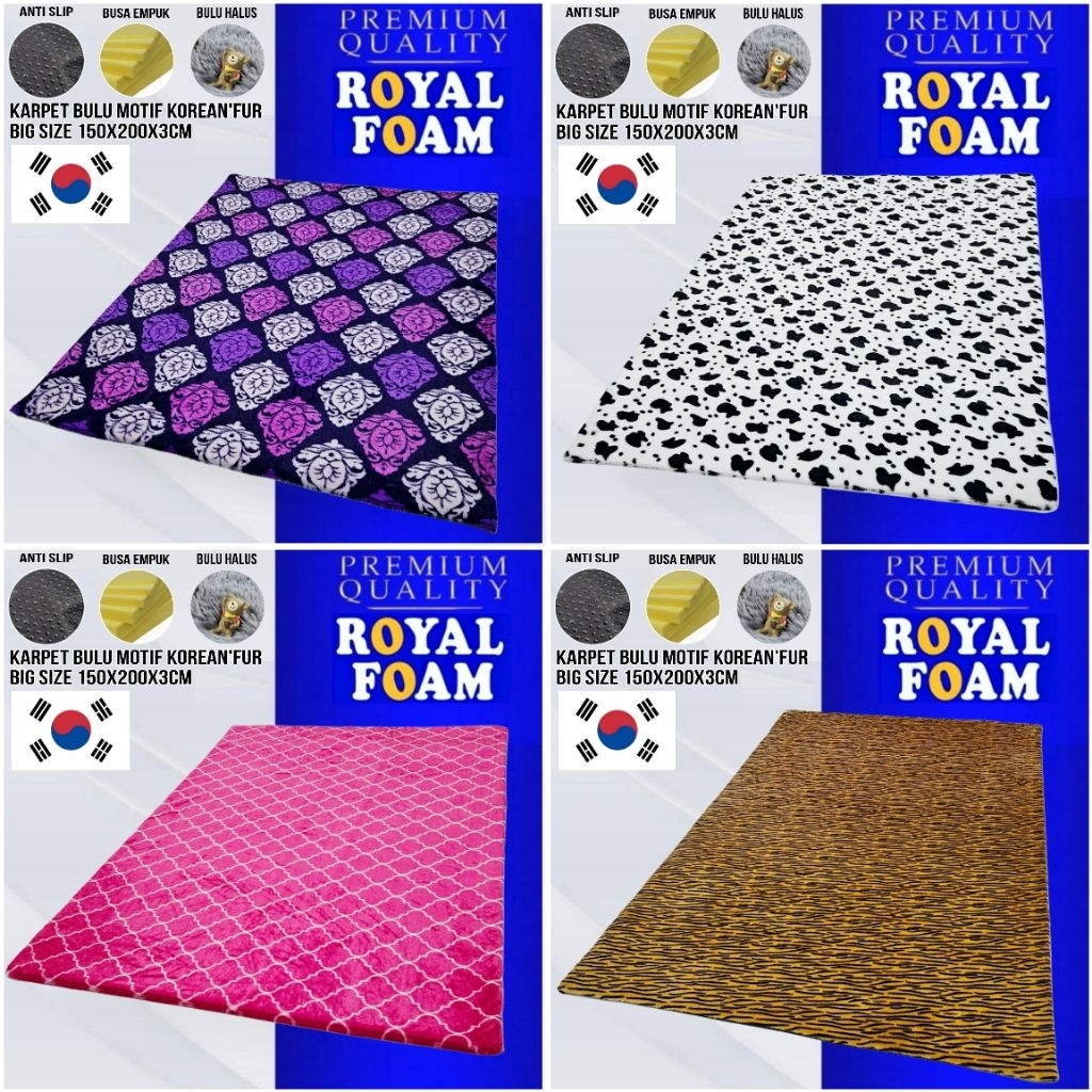 Karpet bulu karpet bulu motif karpet lantai karpet karakter