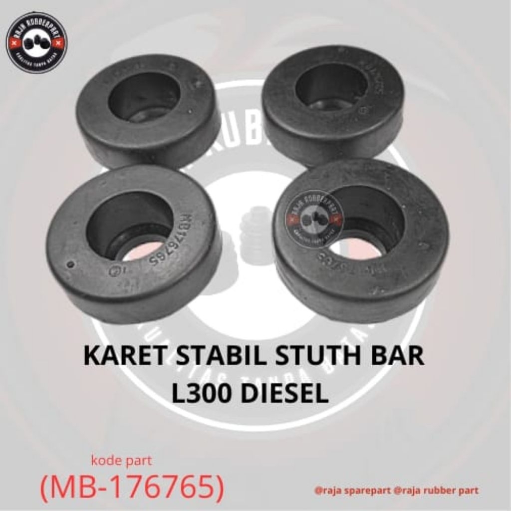 SPAREPART MOBIL L300 KARET STABILIZER STRUT BAR L300 DIESEL