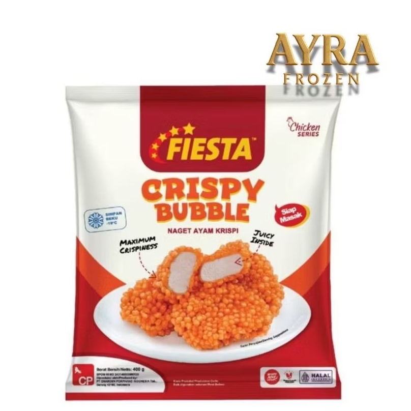 

fiesta nugget crispy bubble 400g