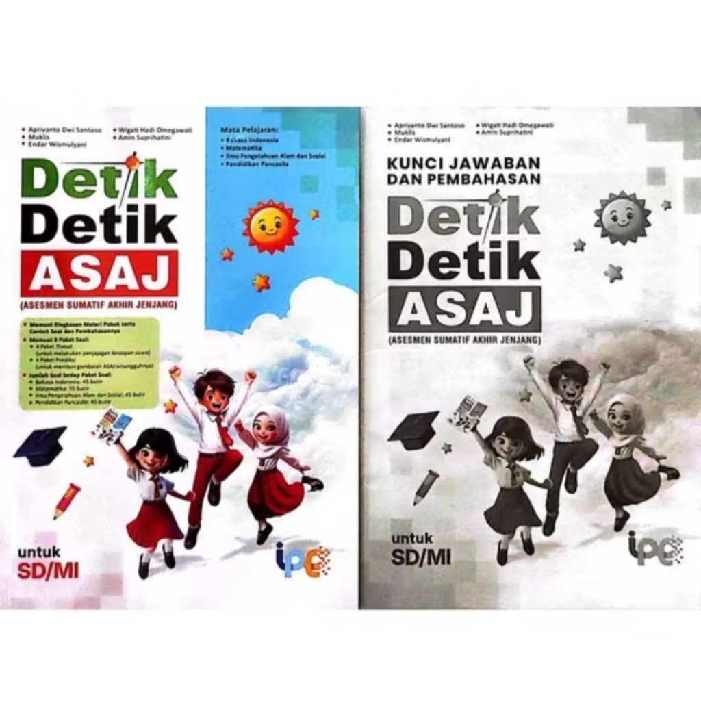 DETIK-DETIK ASAJ +KUNCI JAWABAN UNTUK SD