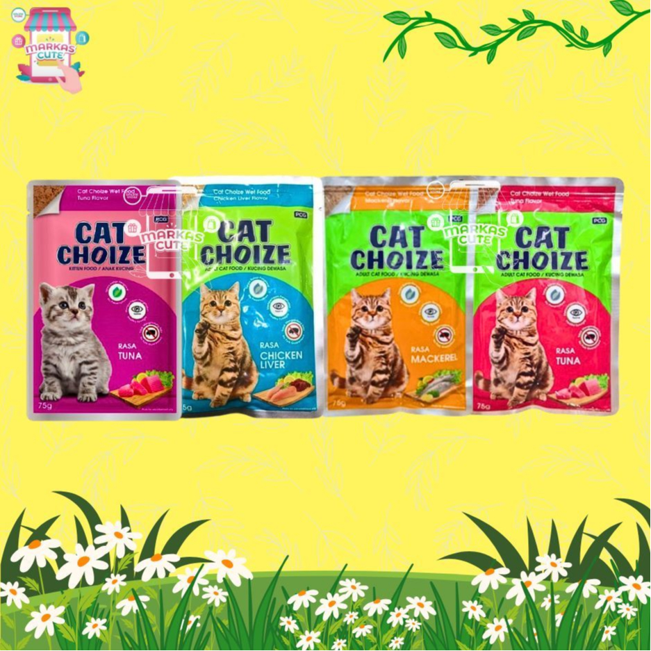 Cat Choize WET Food 75gr Makanan Kucing Basah / Cat Choize Cat Food