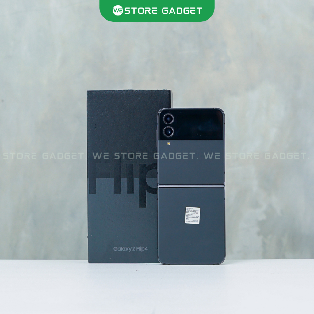 SAMSUNG GALAXY Z FLIP 4 5G 8/256GB SECOND FULLSET ORIGINAL GARANSI RESMI