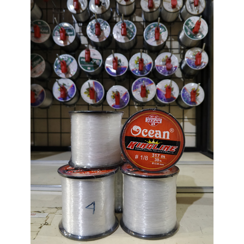SENAR PANCING JAPAN OCEAN KINGLINE UK. 3LB,4LB,5LB,6LB,10LB,15LB,20LB,25LB,30LB SENAR PANCING MANIA