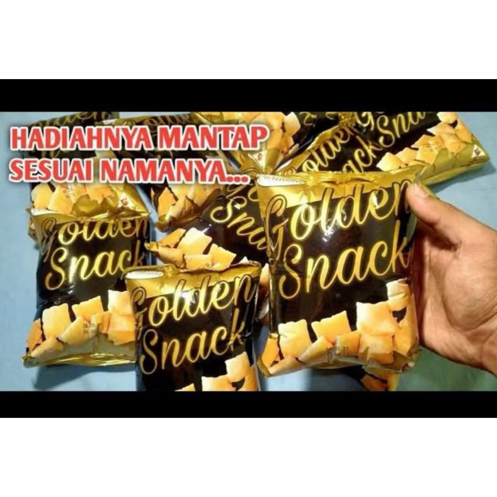 

GOLDEN SNACK berhadiah isi 10