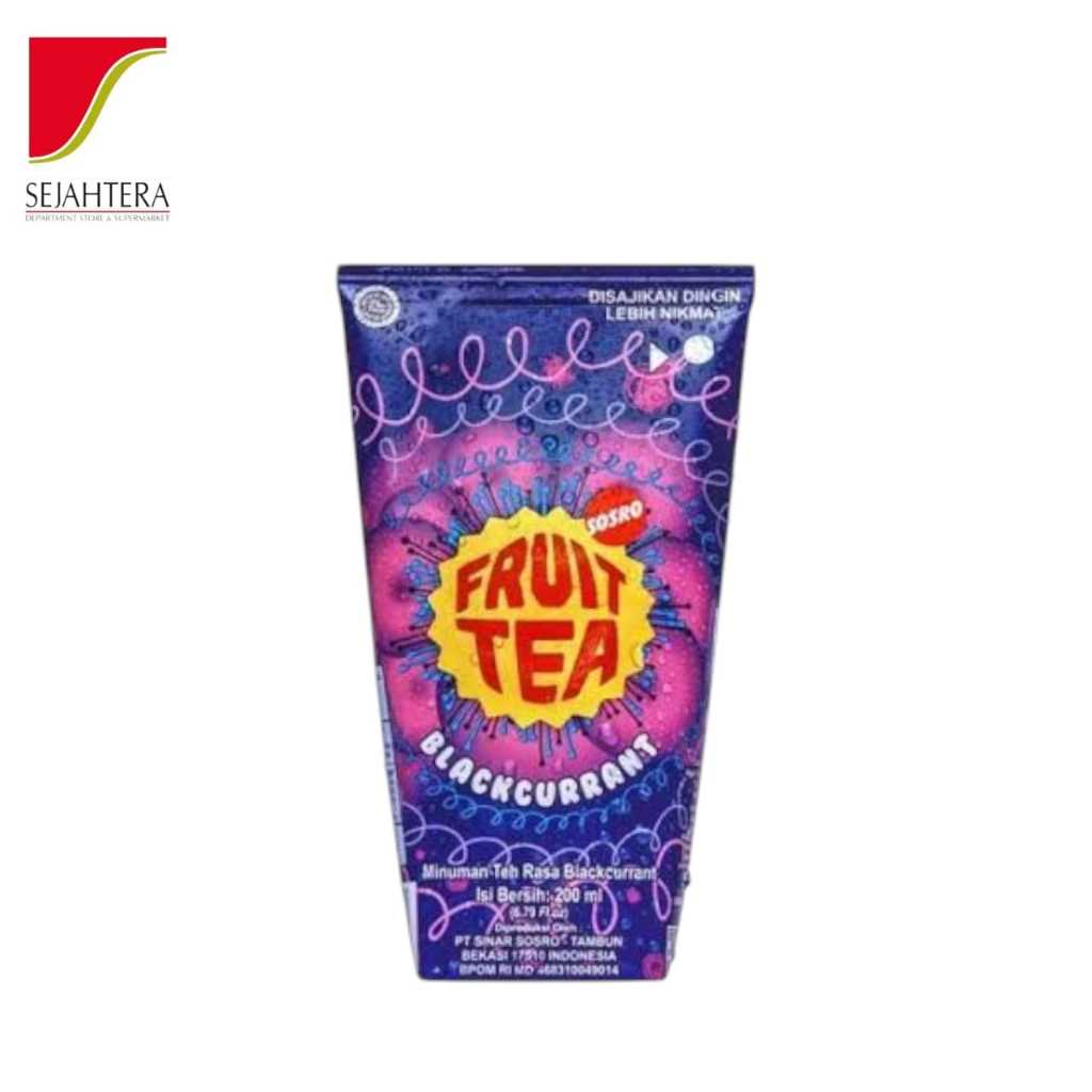

Fruit Tea Sosro Blackcurrant 200ml – Minuman Teh Rasa Buah Praktis