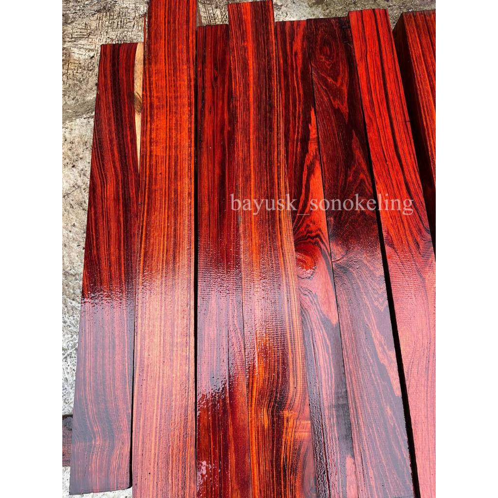 Custom ukurna kayu rengas merah full galih