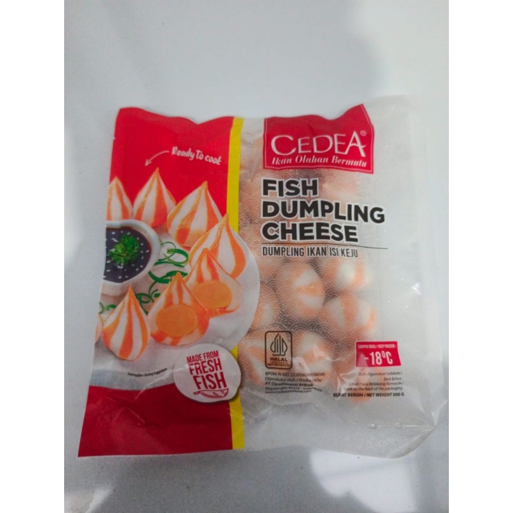 

CEDEA FISH DUMPLING CHEESE 500g