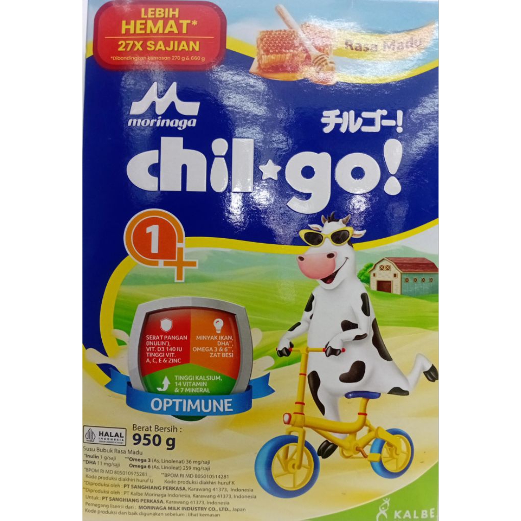 

SUSU CHIL GO 1+ MADU 950gr