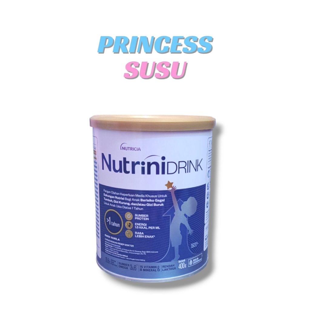 Nutricia Nutrinidrink Vanila 400g - Susu Bubuk