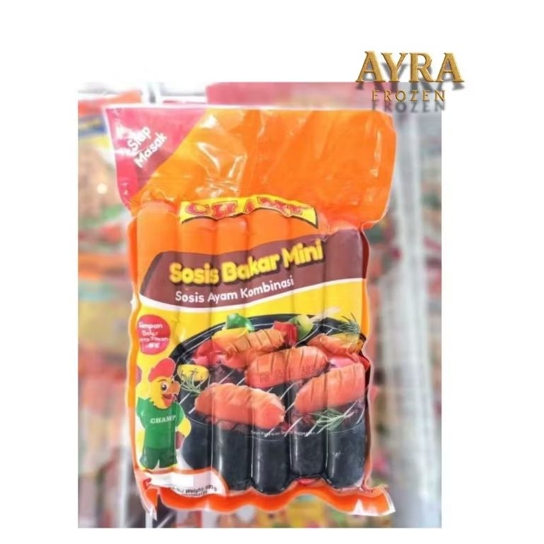 

champ ayam sosis bakar mini 500g