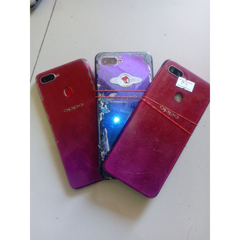 mesin Oppo F9 normal unit minus LCD