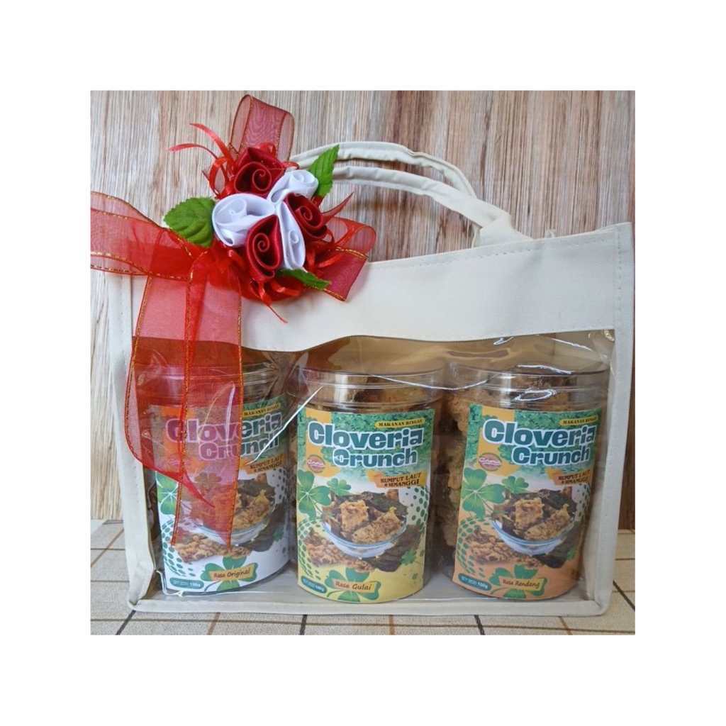 

CloveriaCrunch kemasan Hampers