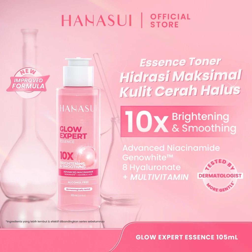 Hanasui - Glow Expert Essence Toner 10x Brightening & Smoothing Toner 105ml | Hanasui Glow Expert To