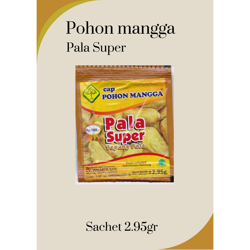 

umbu Instan Pala Super Cap Pohon Mangga 2,95 Gr