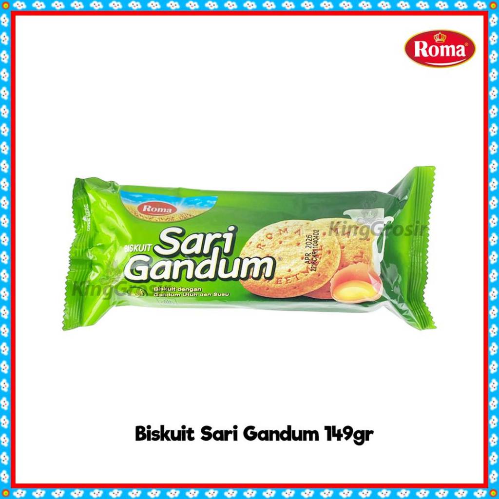 

Roma Biskuit Sari Gandum 149gr Biskuit Gandum