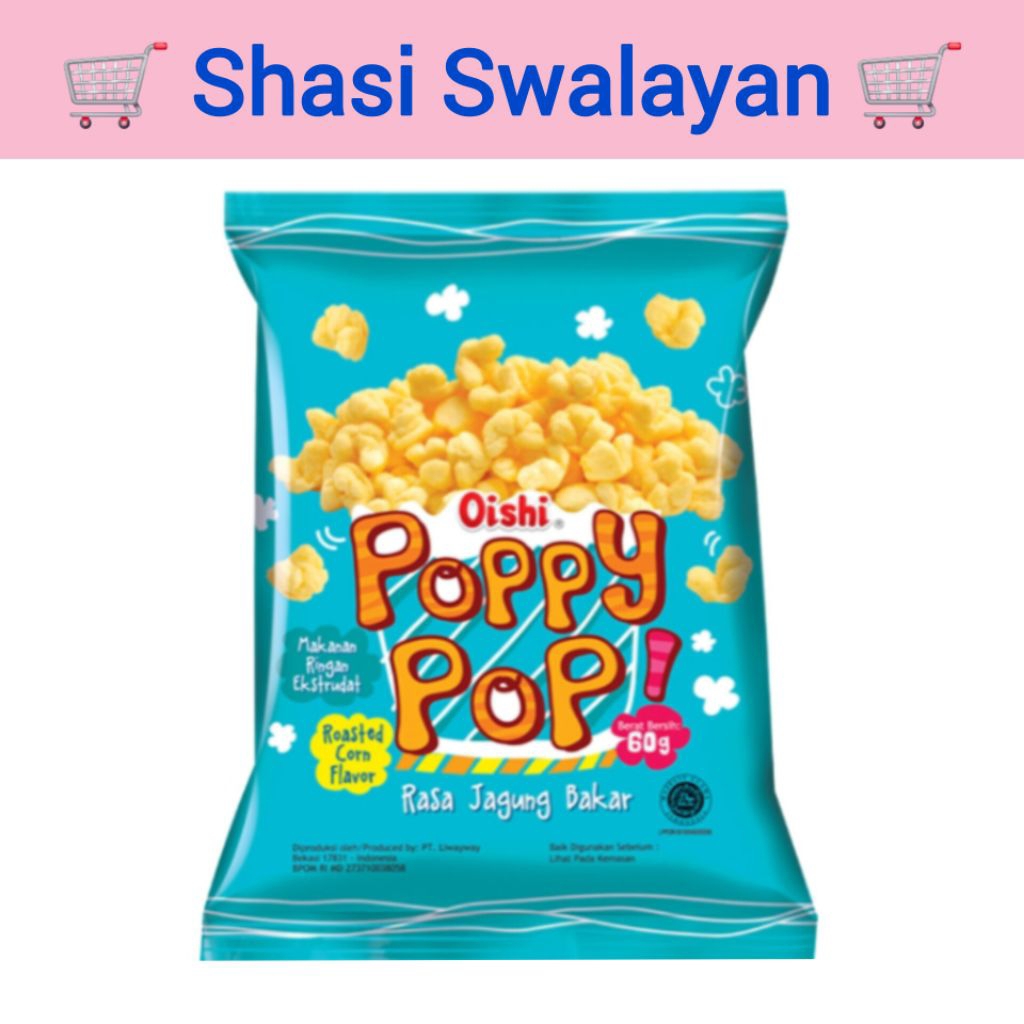 

OISHI Poppy Pop Makanan Ringan 60gr/ 130gr