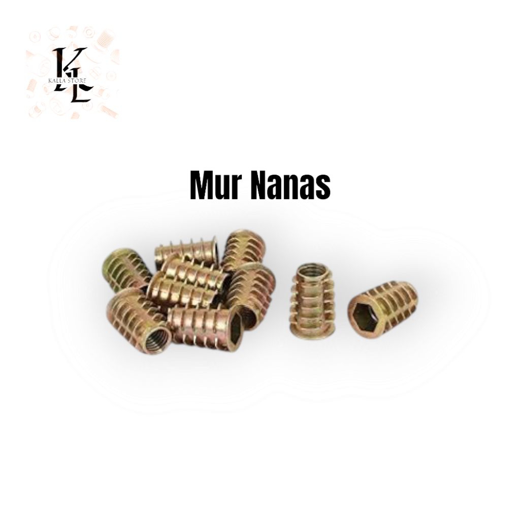 Mur Nanas M4x10 OD