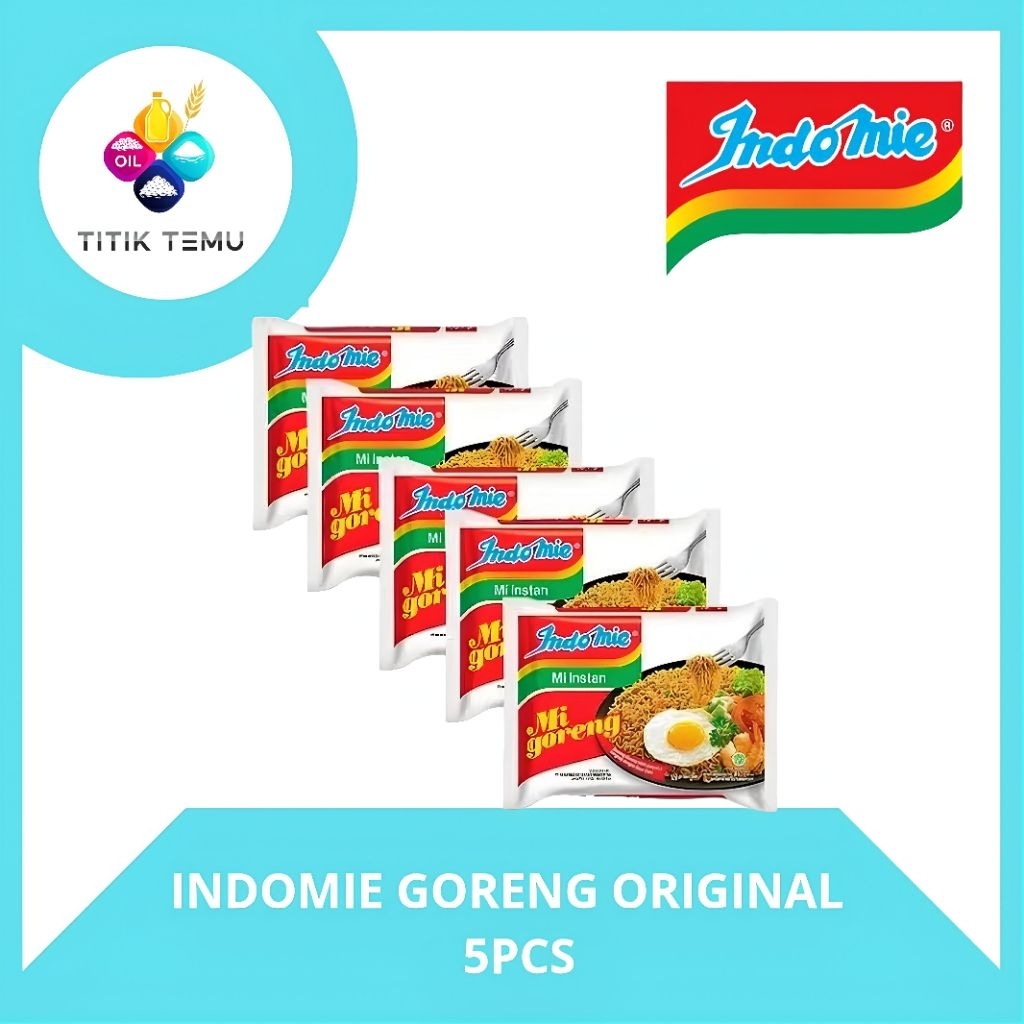 

INDOMIE GORENG ORIGINAL 85gr ISI 5 PCS
