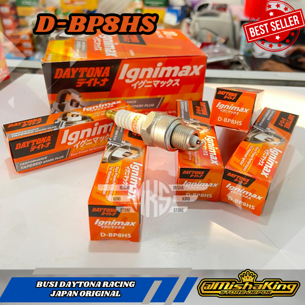 BUSI DAYTONA RACING ORIGINAL JAPAN IGNIMAX D-BP8HS (3563) RX KING FIZR RX SPESIAL