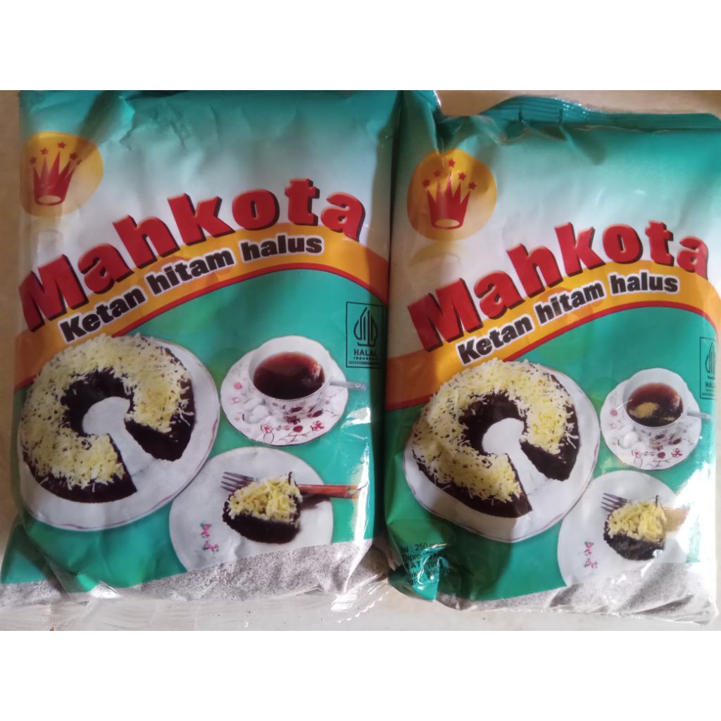 

Tepung Ketan Hitam MAHKOTA 250g
