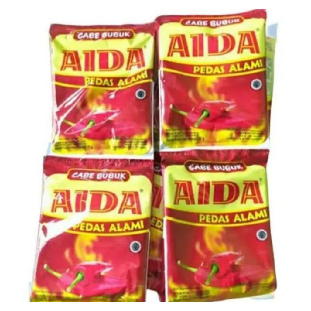 

[GRATIS ONGKIR] AIDA SAHCET 25 gr CABE BUBUK 1 RCNG ISI @10 PCS
