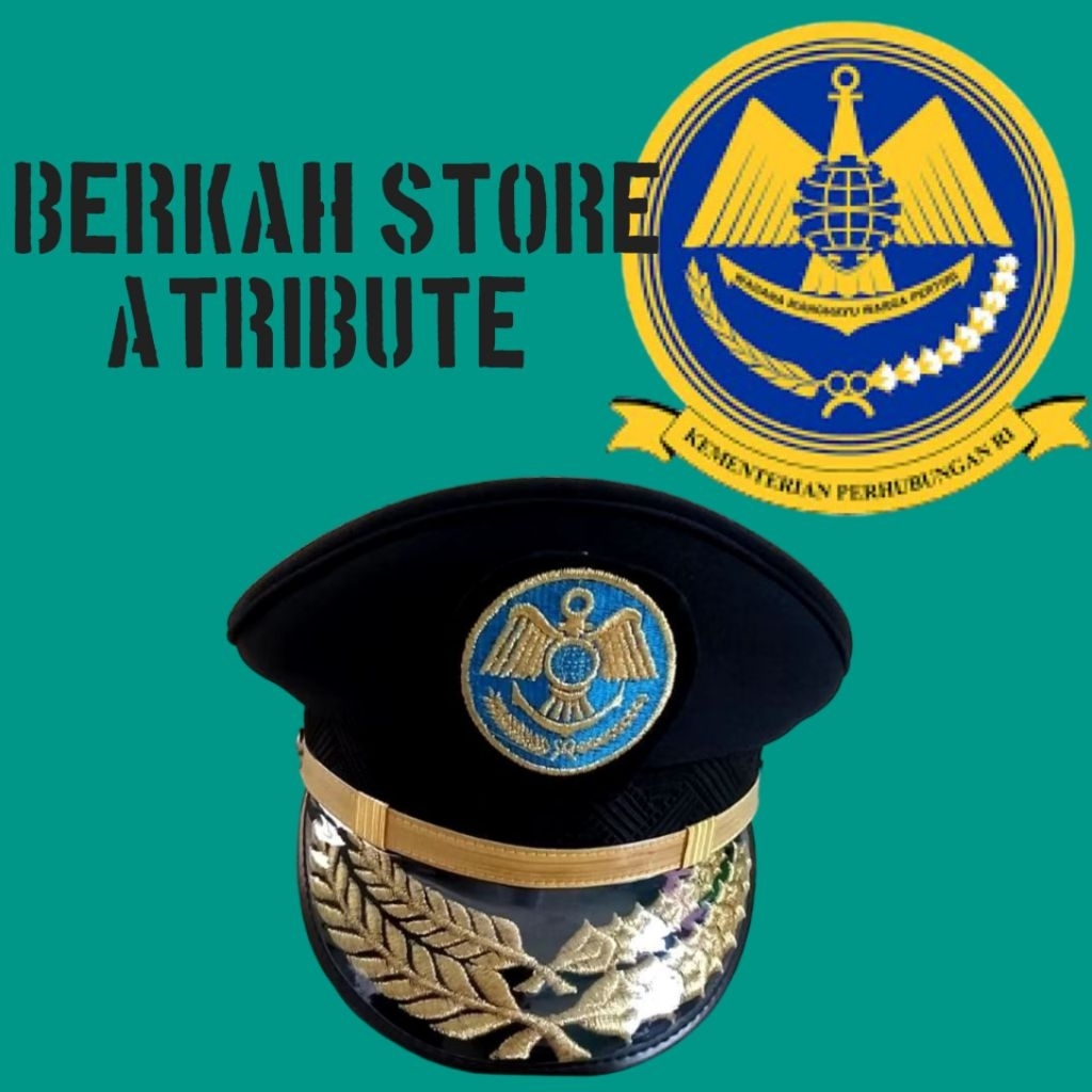 TOPI PET PDU DISHUB GOLONGAN 4C COWOK - EXCLUSIVE
