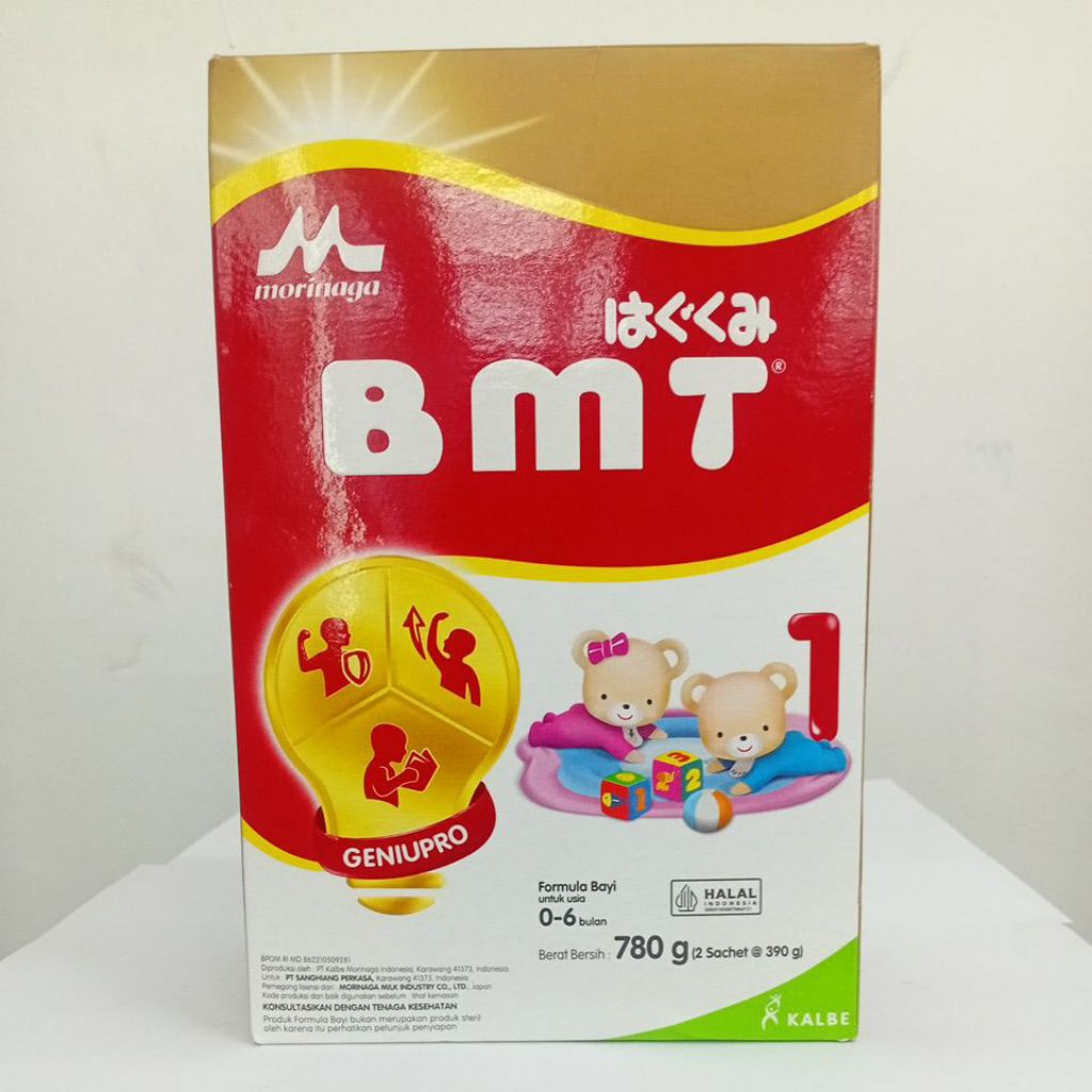 MORINAGA BMT 1 - SUSU BAYI 0-6 BULAN 780g