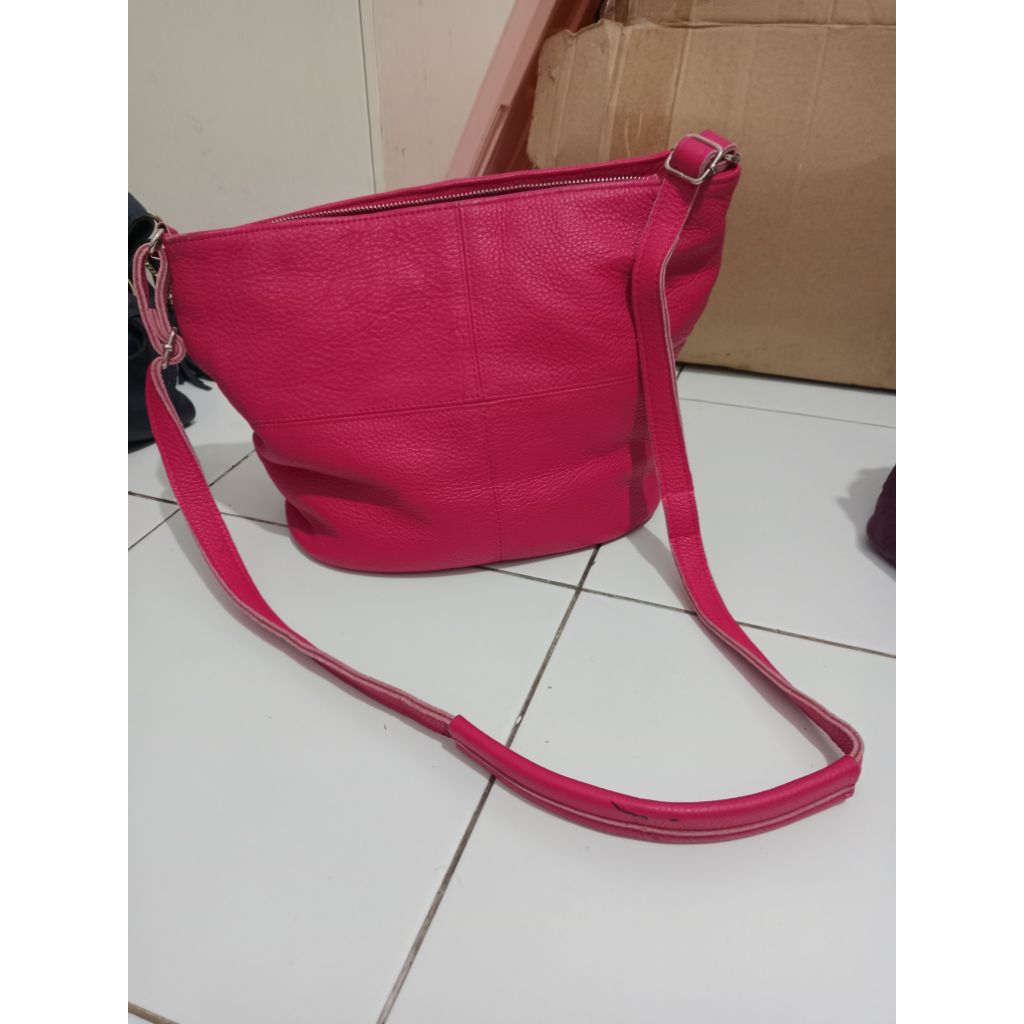 [second] sling bag pink fanta