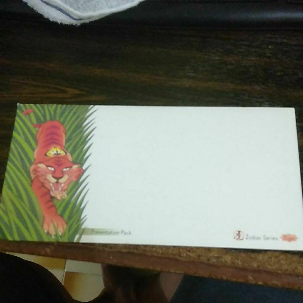 

Prangko Singapore zodiac series tiger