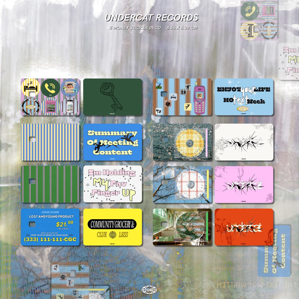 

Sticker Card (emoney, flazz, atm)