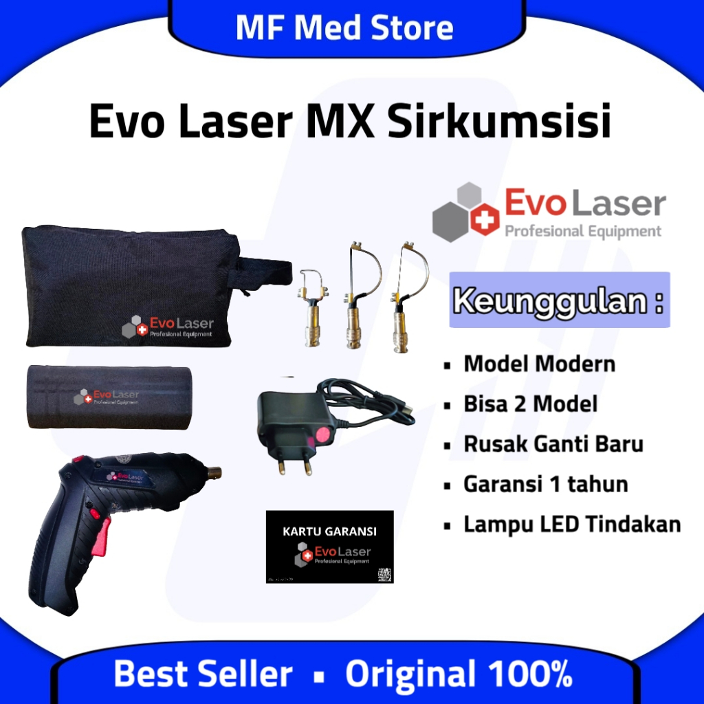 [Best Product] Evo Laser MX Sirkumsisi / Alat Sunat Laser Murah / Flash Alat Cauter Sunat / Cutter S